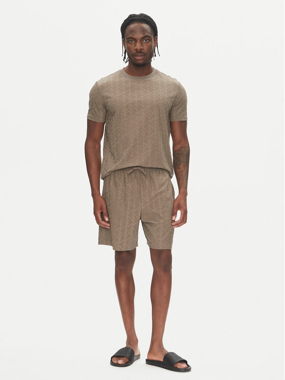 Emporio Armani Emporio Armani Spordišortsid EM000695 AF12362 U6189 Pruun Regular Fit
