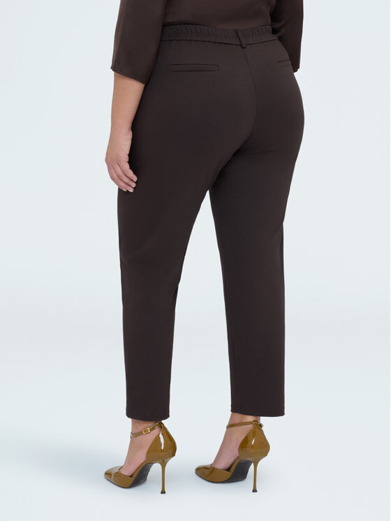Fiorella Rubino Fiorella Rubino Pantaloni di tessuto P853L002424N022 Marrone Regular Fit