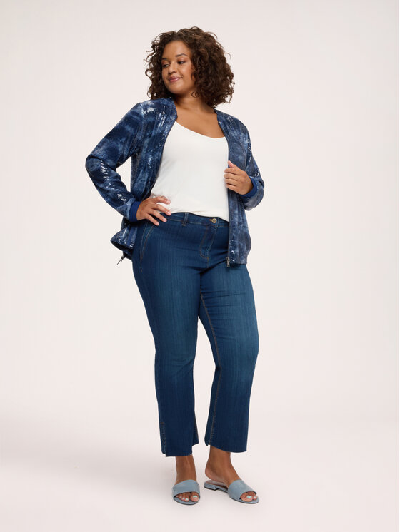 Fiorella Rubino Fiorella Rubino Jeans P424T005332N034 Blu Flare Fit