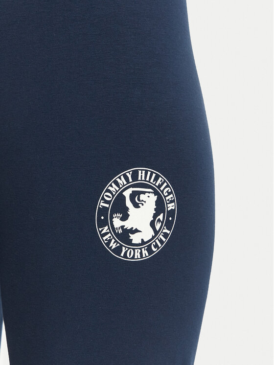 Tommy Hilfiger Tommy Hilfiger Leggings UW0UW06626 Dunkelblau Slim Fit