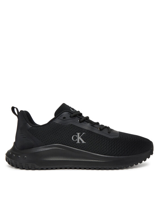 Sneakers Calvin Klein Jeans Eva Runner Mix Mesh YM0YM01285 Negru