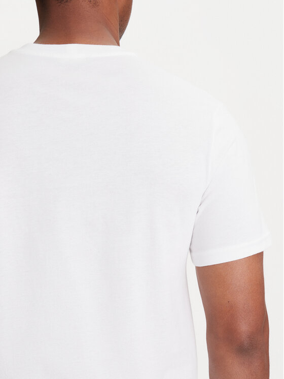 United Colors Of Benetton United Colors Of Benetton Póló 3I1XU1096 Fehér Regular Fit