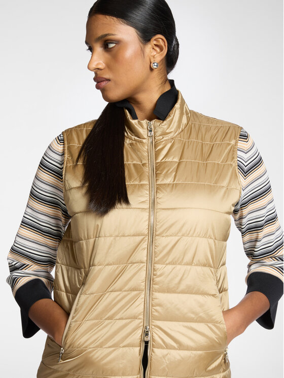 Elena Mirò Elena Mirò Giubbotto piumino F245P000188N022 Marrone Regular Fit