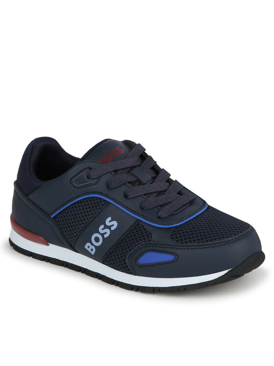 Sneakers Boss J50855 M Bleumarin