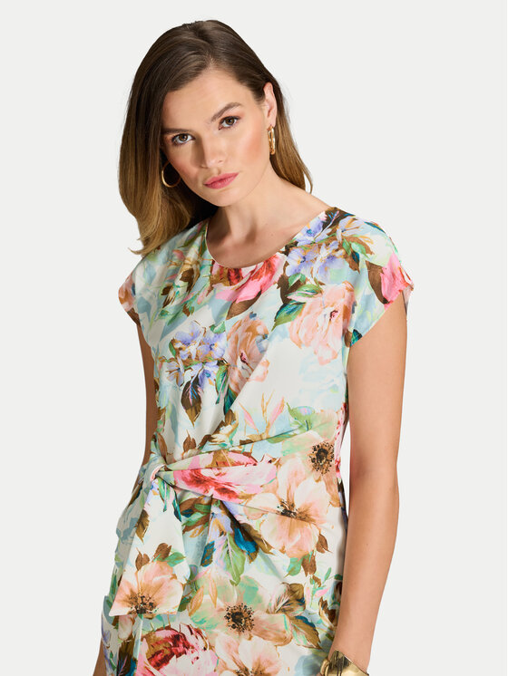 Swing Swing Φόρεμα κοκτέιλ 5AI20700 Έγχρωμο Regular Fit