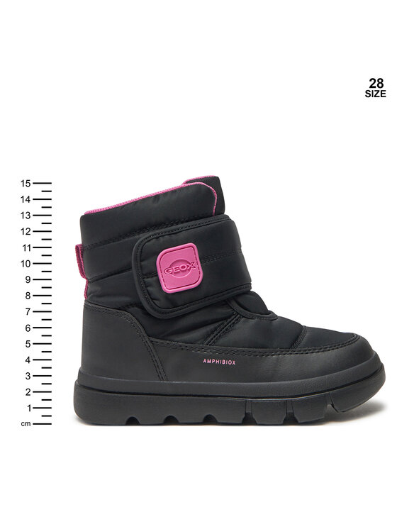 Geox Geox Snehule Willaboom J46HWC 0FU54 C0922 S Čierna