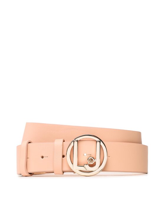 Liu Jo Dámsky opasok Cintura Pelle 3.5cm AA3348 P0055 Ružová