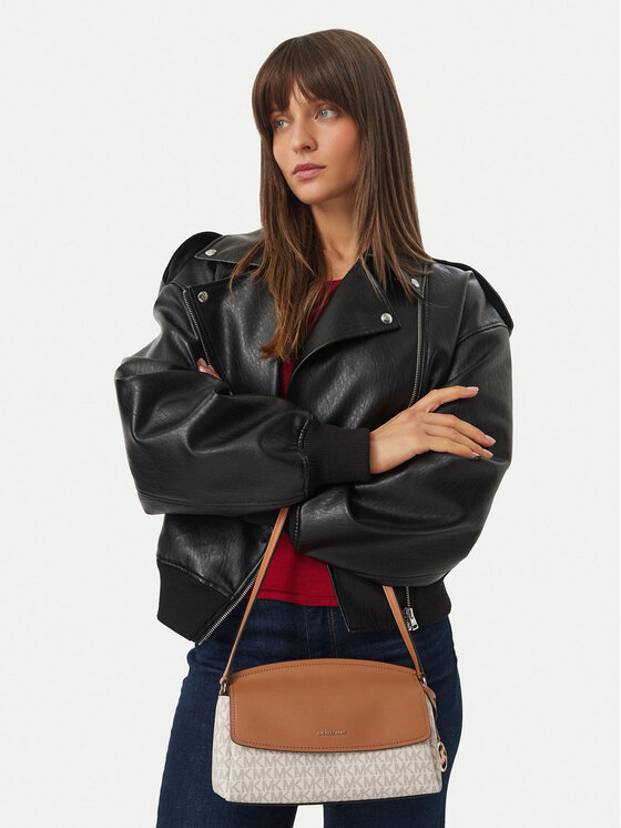 MICHAEL Michael Kors Ročna torba 32T6GX7U8B Kremna