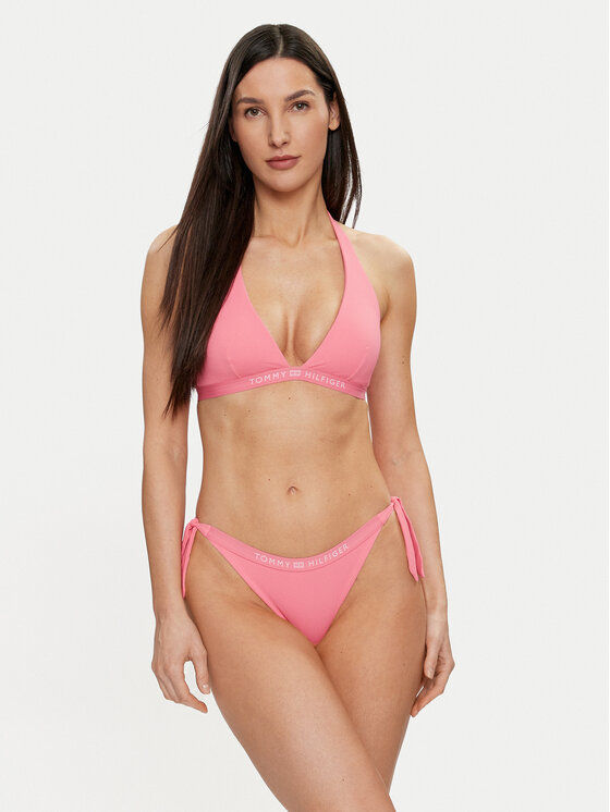 Tommy hilfiger pink bikini discount