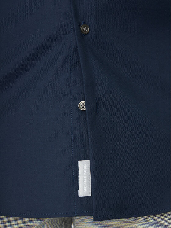 Michael Kors Michael Kors Koszula MD0MD91514 Granatowy Slim Fit