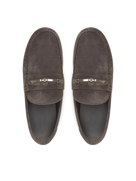 Calvin Klein Calvin Klein Мокасини Driver W/ Ny Bit Sue HM0HM01759 Сив