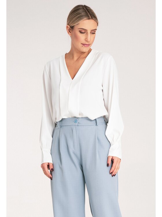 FIGL FIGL Košile M1135 Bílá Regular Fit
