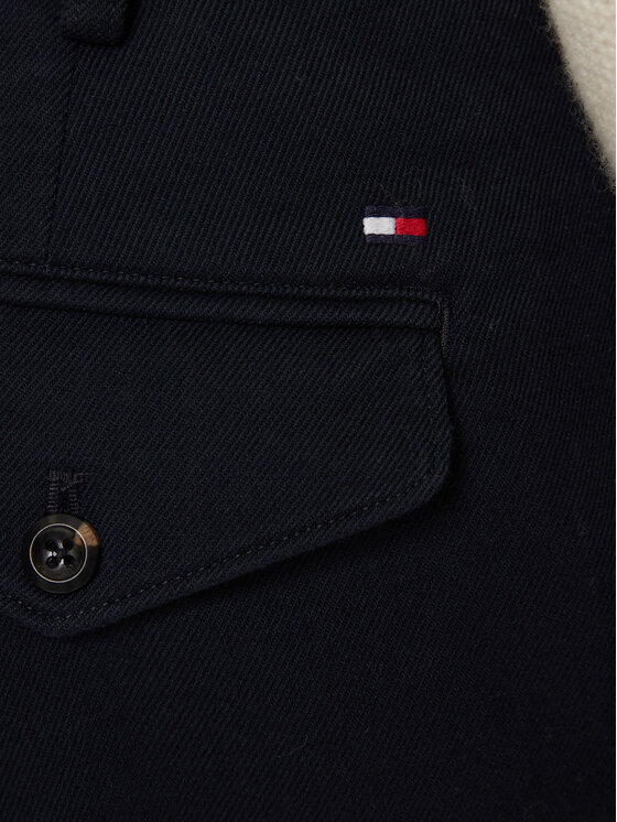 Tommy Hilfiger Tommy Hilfiger Pantaloni chino Harlem MW0MW40340 Bleumarin Tapered Fit