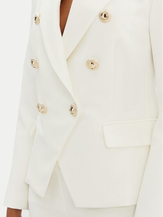 Rinascimento Rinascimento Giacca da abito CFC0122865003 Bianco Regular Fit