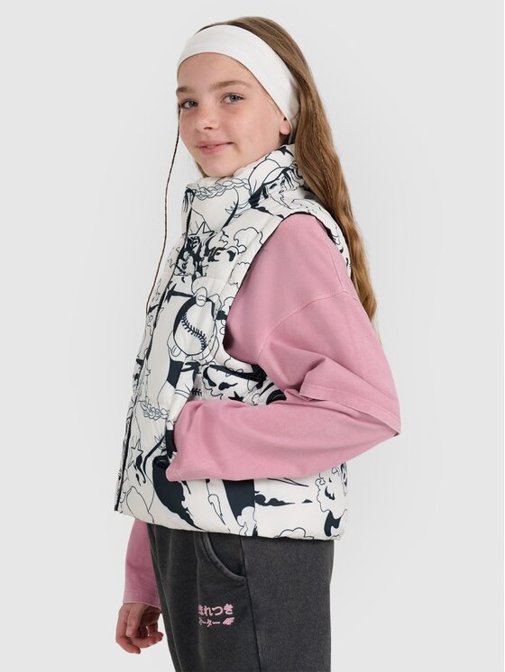 4F 4F Smanicato 4FJRAW25TVJAF320-11A Bianco Oversize