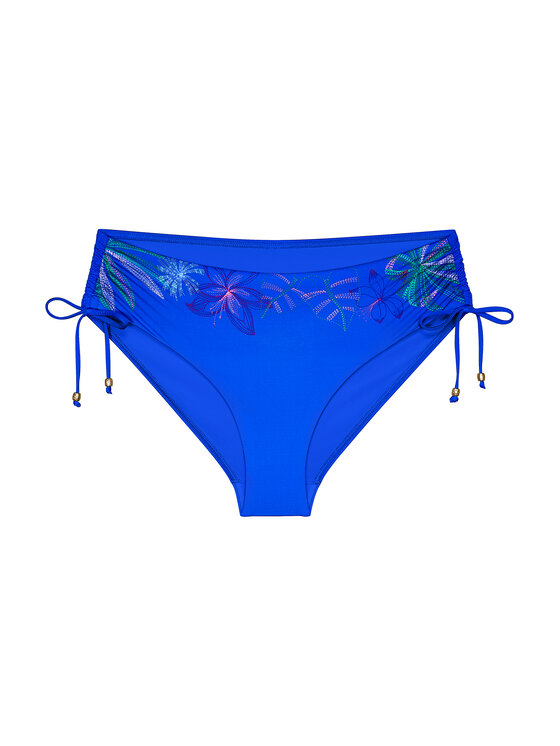Triumph Triumph Spodní část bikin Summer Tropics Midi 10226523 Modrá