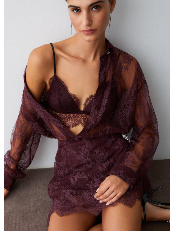 Liu Jo Liu Jo Top PA6063J4961X0744 Brązowy Regular Fit