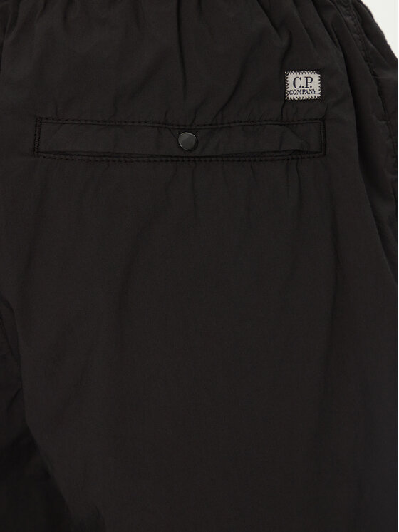 C.P. Company C.P. Company Šortky z materiálu 18CMBE172A006439G Černá Relaxed Fit