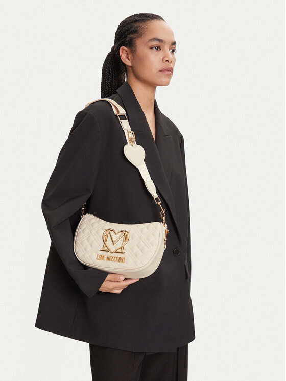 LOVE MOSCHINO LOVE MOSCHINO Ročna torba JC4301PP0MK1211A Écru
