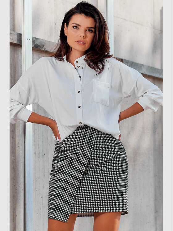 Awama Awama Košeľa A525 Biela Basic Fit
