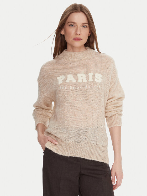 Kontatto Kontatto Pullover 3M0915C Beige Regular Fit