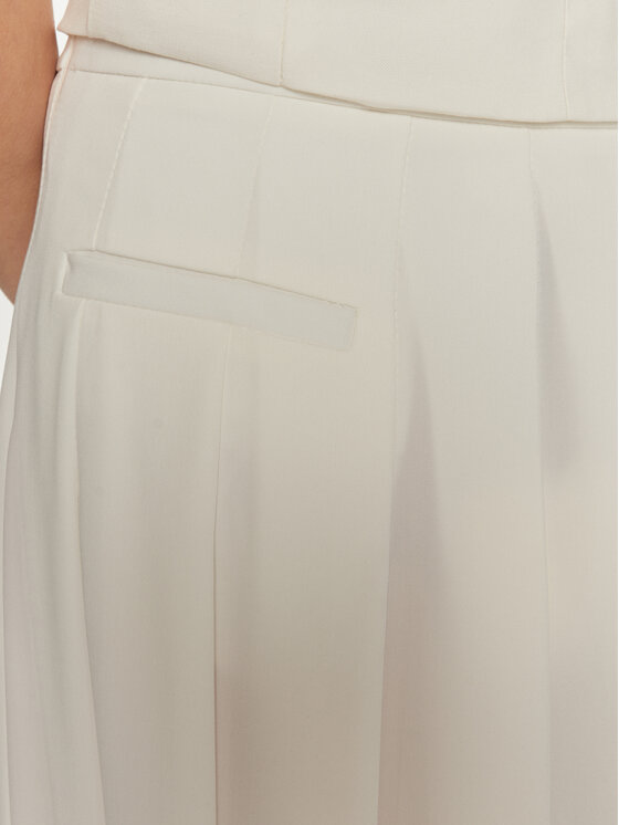 ViCOLO ViCOLO Спідниця в складку TB0979 Білий Relaxed Fit