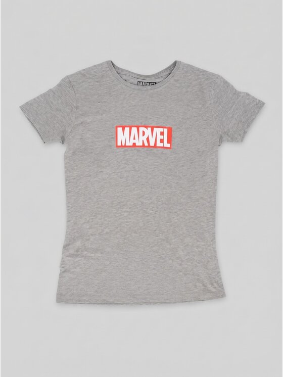 Marvel Marvel T-Shirt 96176 Szary Regular Fit