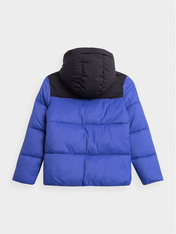4F 4F Kurtka zimowa 4FJAW23TDJAM274 Niebieski Regular Fit