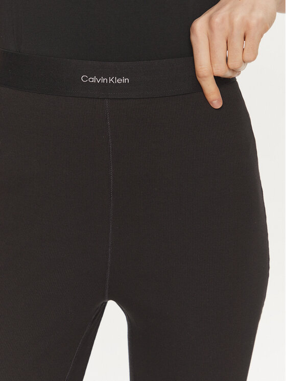 Calvin Klein Underwear Calvin Klein Underwear Leggings 000QS7220E Fekete Slim Fit