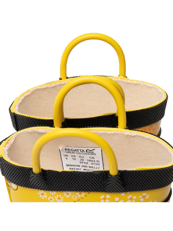 Regatta Regatta Гумени ботуши Minnow Jnr Welly RKF451 Жълт
