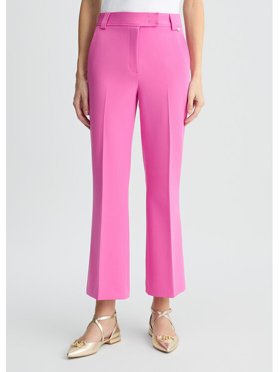 Liu Jo Pantalone da abito CA5094T2200X045A Rosa Regular Fit