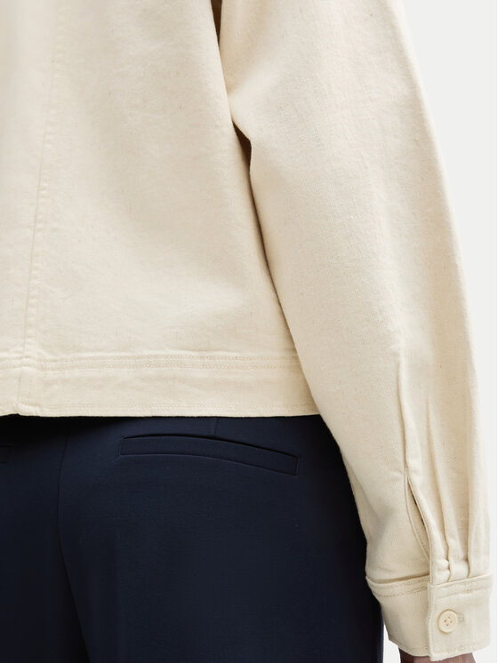 Tom Tailor Denim Tom Tailor Denim Jeansjacke 1045500 Beige Regular Fit