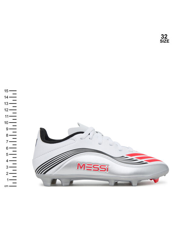 adidas adidas Futbalové topánky F50 Messi League JP7454 Biela