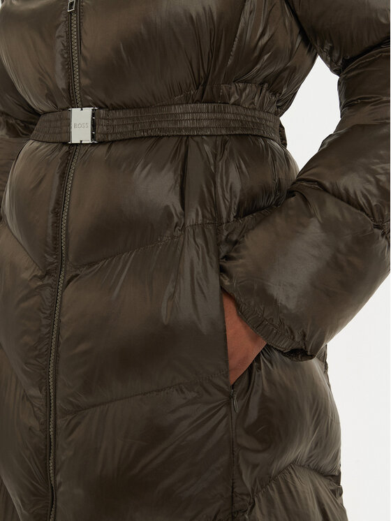 BOSS BOSS Žieminė striukė Pamaxi3 50524624 Žalia Regular Fit