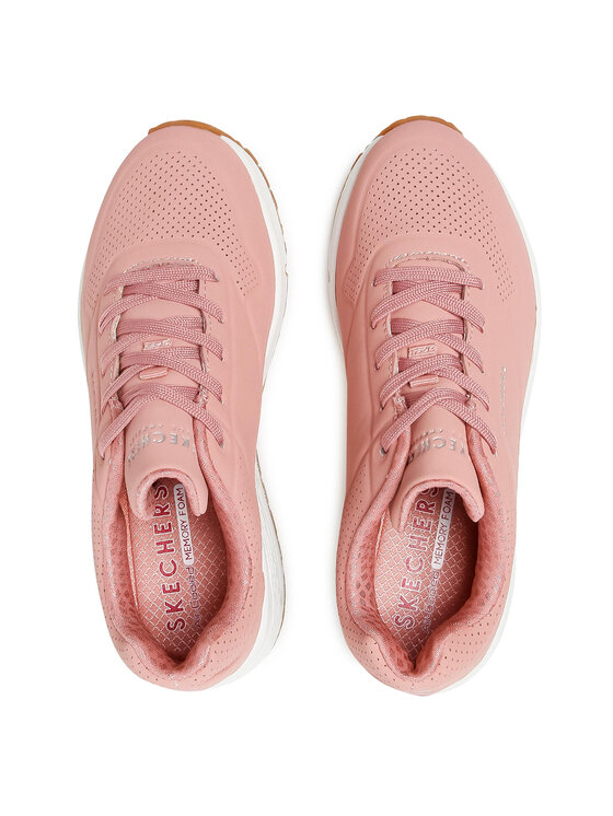 Skechers Skechers Sneakersy Uno Stand On Air 73690/ROS Różowy