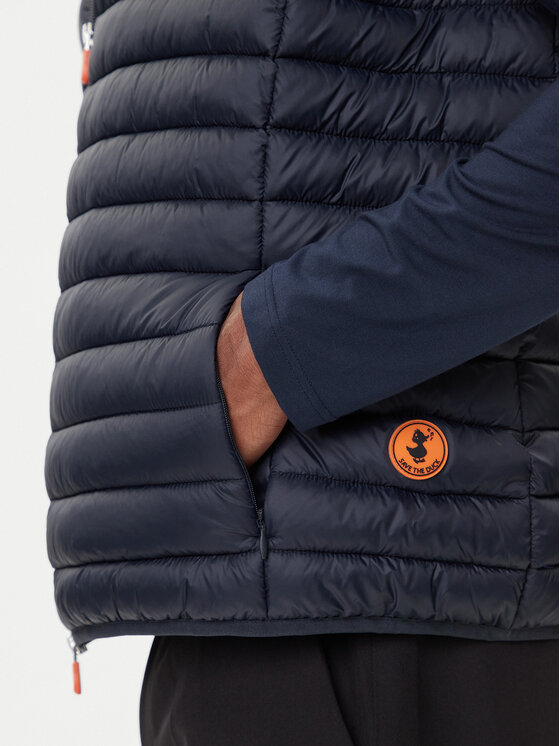 Save The Duck Save The Duck Weste D82410M GIGA21 Dunkelblau Regular Fit