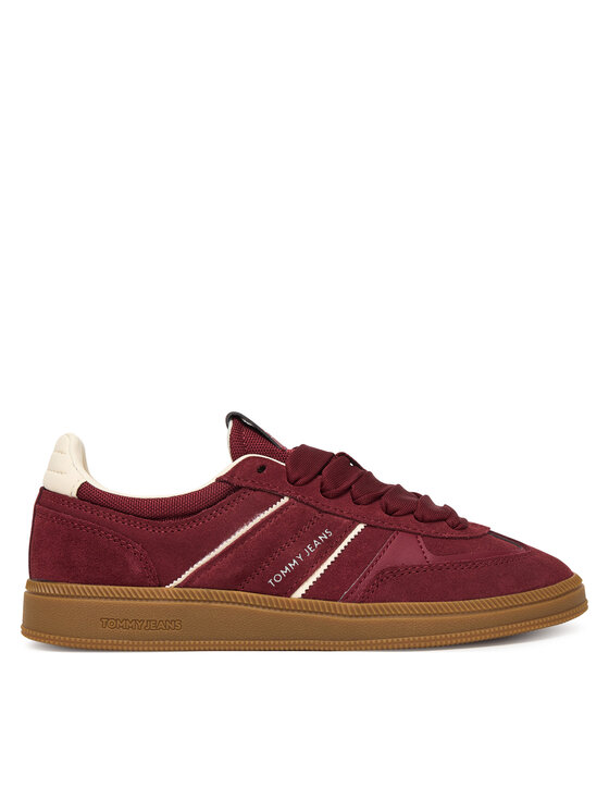 Tommy Jeans Sneakers The Greenwich Edge Suede EN0EN02924 Vișiniu