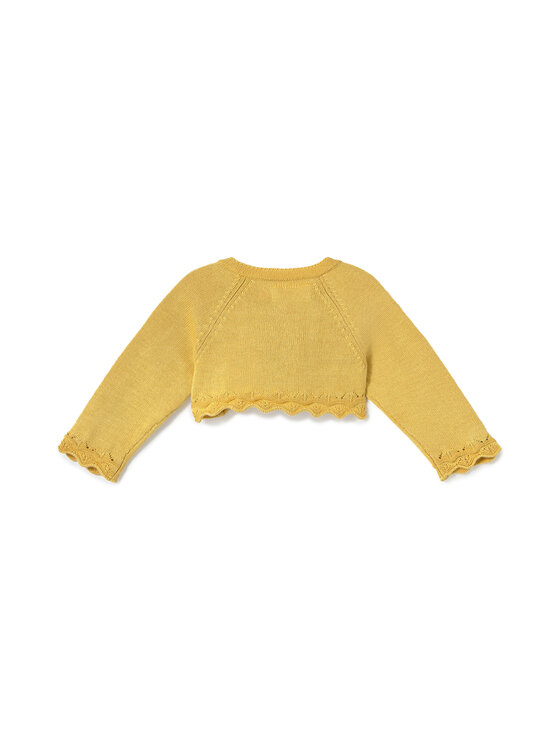 Mayoral Mayoral Bolerko 318 Żółty Regular Fit