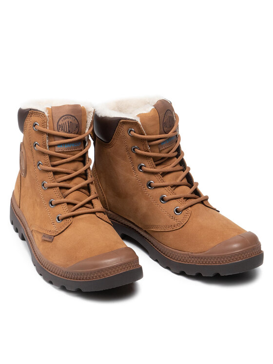 Palladium Palladium Trapery Pampa Sport Cuff Wps 72992-697-M Brązowy