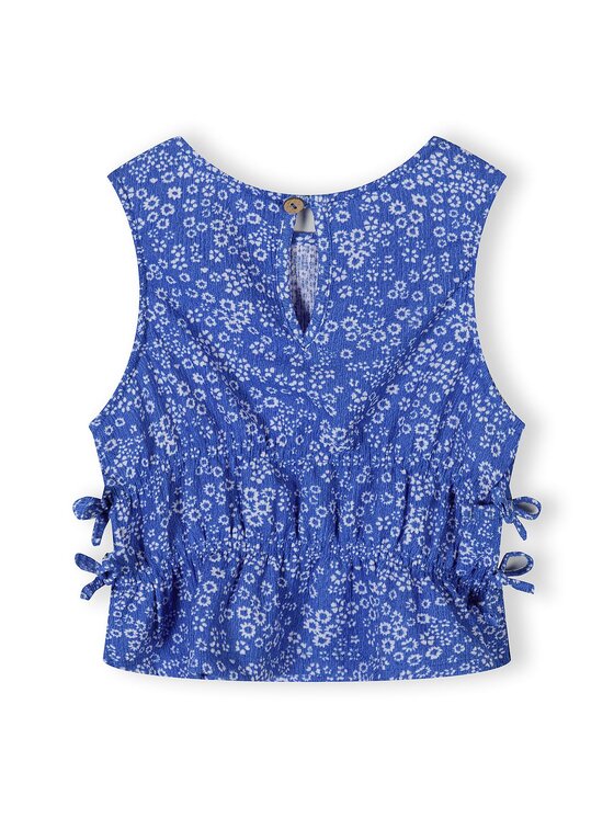 minoti minoti Komplet top i spodnie 30SET155 Niebieski Regular Fit