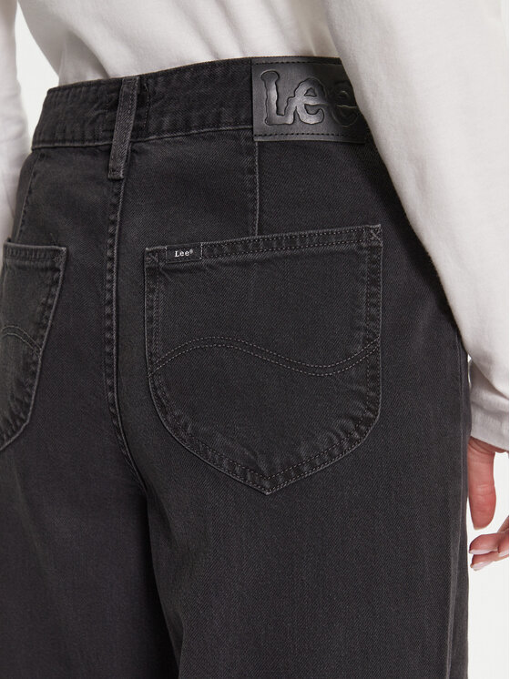Lee Lee Jeansy Stella 112363522 Černá Wide Leg
