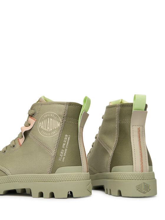 Palladium Palladium Schnürstiefeletten Pampahi Urbanlayer 94668-230-M Grün