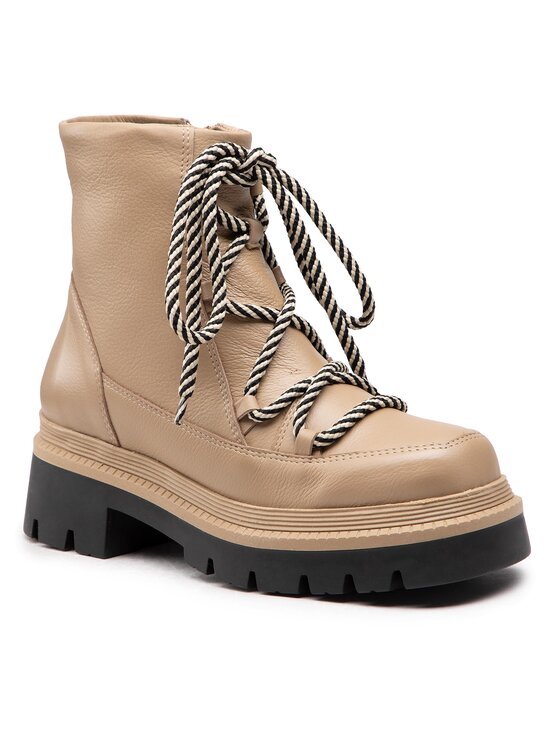 Simple Simple Stiefeletten SL-47-02-000069 Beige