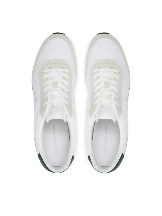 Calvin Klein Jeans Calvin Klein Jeans Laisvalaikio batai Retro Runner YM0YM01119 Écru