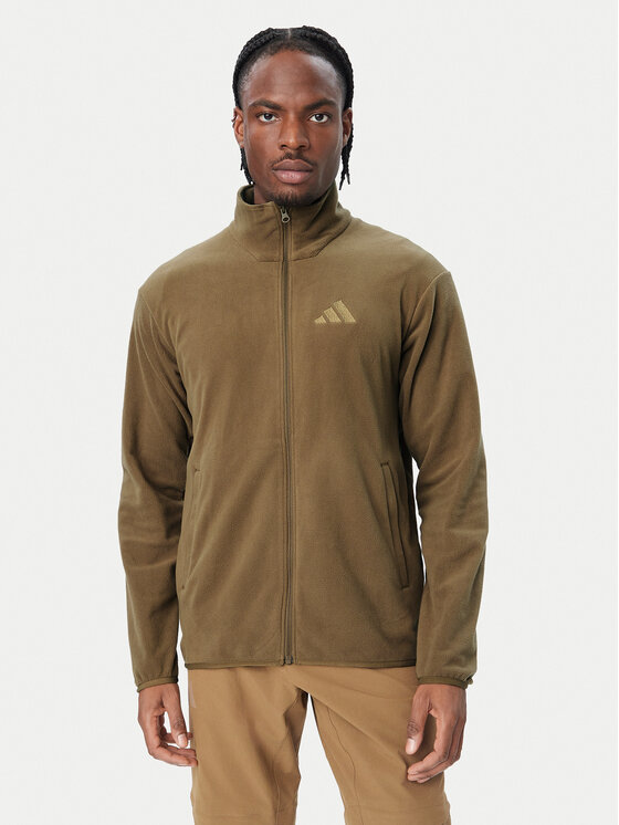 adidas Flis Terrex Multi Essentials Full Zip Fleece Jacket KY9788 Rjava Regular Fit