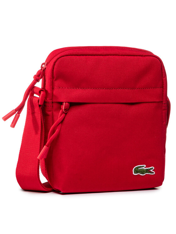 lacoste red crossbody bag