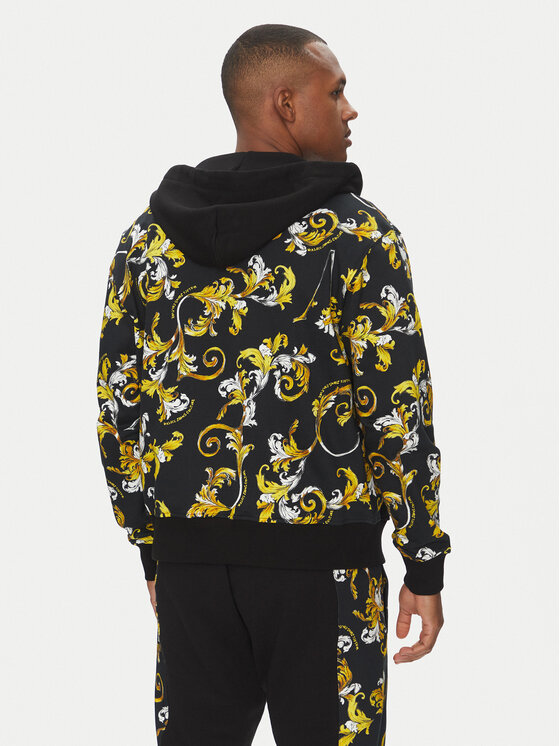 Versace Jeans Couture Versace Jeans Couture Sweatshirt 78GAI3Z1 Schwarz Regular Fit