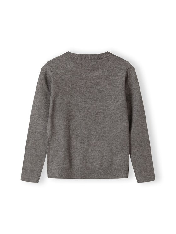 minoti minoti Sweter 27KNIT60 Szary Regular Fit