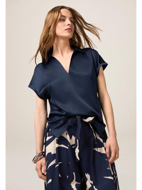 Oltre Oltre Koszula G480J203997N034 Niebieski Regular Fit