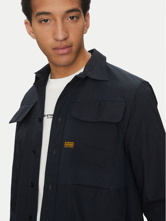 G-Star Raw G-Star Raw Cămașă Cpo Utility D26470-C973 C742 Bleumarin Regular Fit